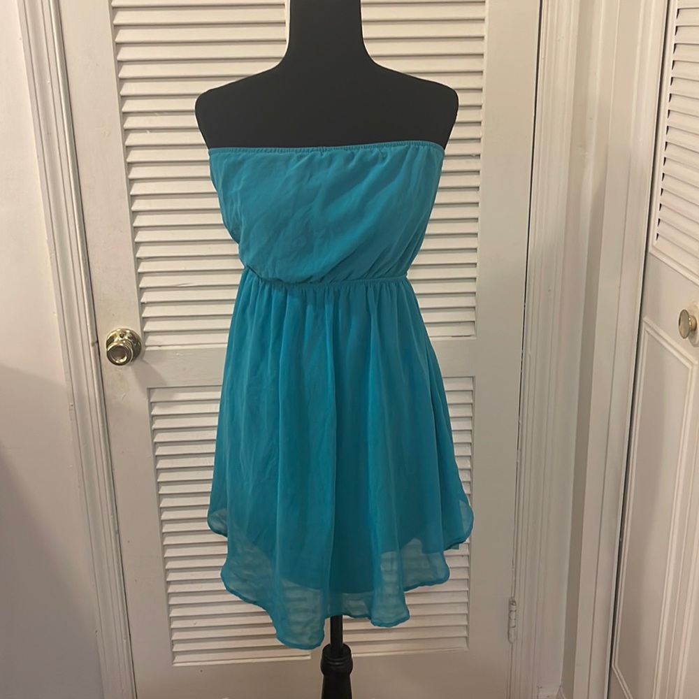 Teal Dress